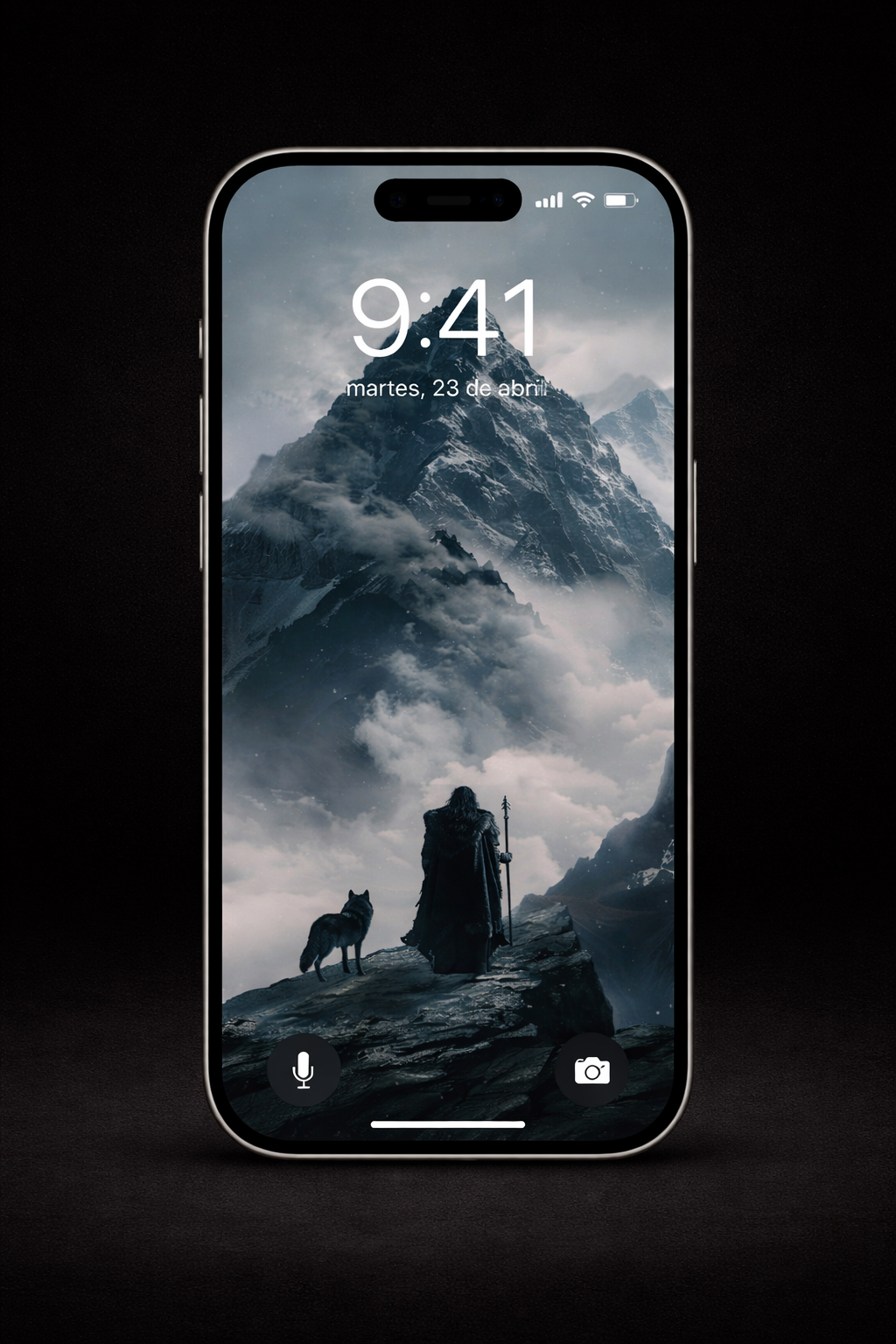 PACK 3 WALLPAPERS - Odín y Fenrir / guía, destino y legado | Premium 4K Vertical Wallpapers