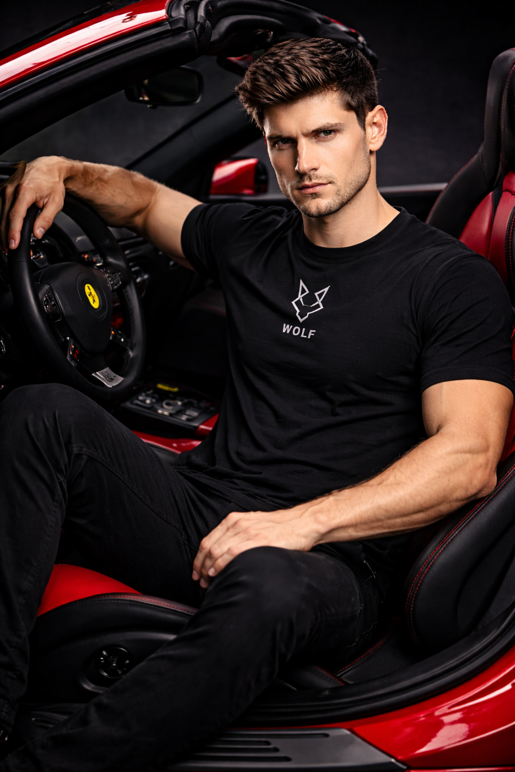 WOLF – Camiseta Minimalista | Identidad, Fuerza y Carácter