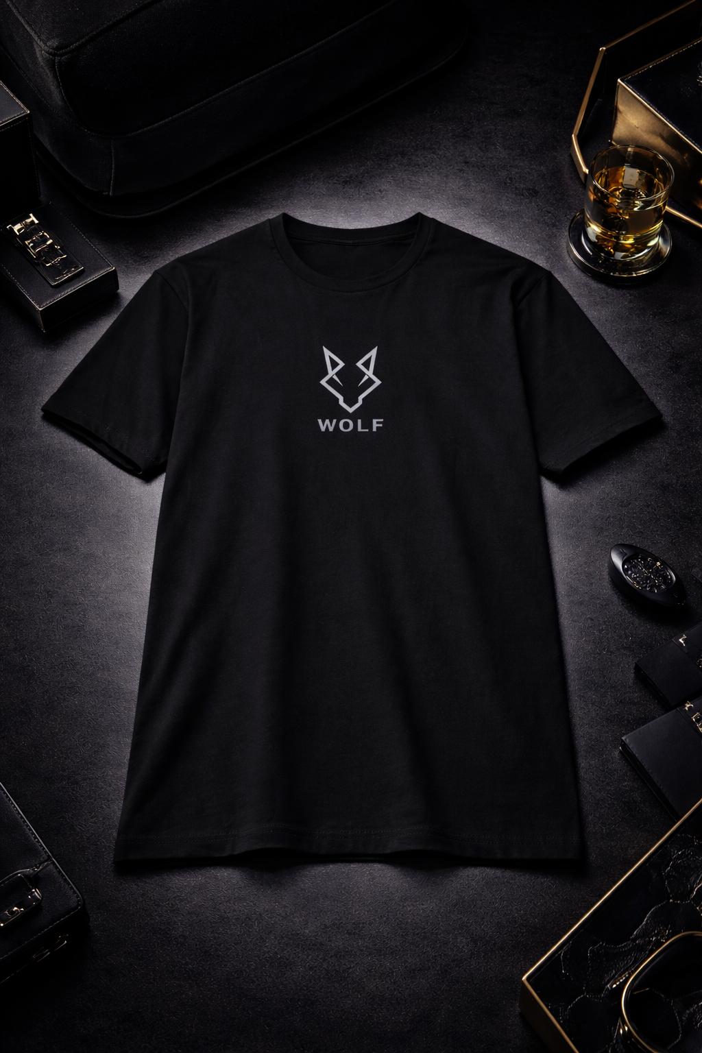 WOLF – Camiseta Minimalista | Identidad, Fuerza y Carácter